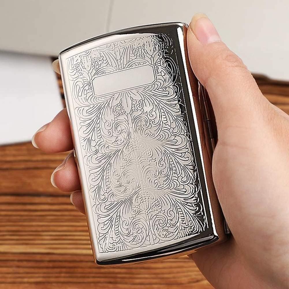 Vintage Printed Cigarette Case, 12 Cigarette Storage Box, Retro Flip Cigarette Dispenser, Ultrathin Portable Men's Cigarette Box, Portable Sealed Waterproof Smoking Case, Portable Cigarette Box, Sleeve Pocket Tobacco Pack Cover Vintage Printed Cigarette Case, 12 Cigarette Storage Box, Retro Flip Cigarette Dispenser, Ultrathin Portable Men's Cigarette Box, Portable Sealed Waterproof Smoking Case, Portable Cigarette Box, Sleeve Pocket Tobacco Pack Cover